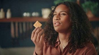 "Baked only by Nabisco. . Who is in the triscuit commercial